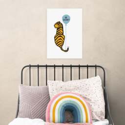 East End Prints Be Smart Tiger Print - thumbnail 1