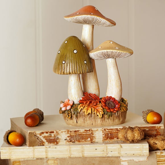 Country Living Mushroom Trio Ornament - image 1
