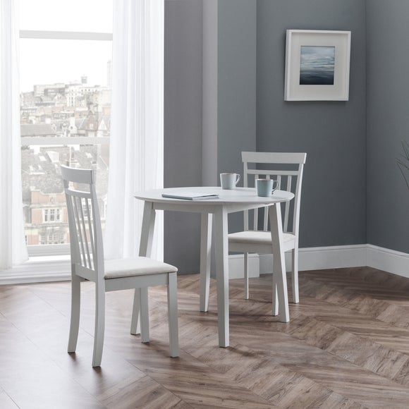 Coast 2-4 Seater Round Drop Leaf Dining Table - image 1
