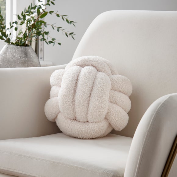 Knot Boucle Ball Cushion - image 1