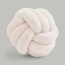 Knot Boucle Ball Cushion - thumbnail 3