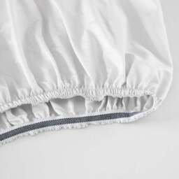 Hotel Cotton Sateen 400 Thread Count Grip Fitted Sheet - thumbnail 3