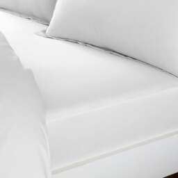 Hotel Cotton Sateen 400 Thread Count Grip Fitted Sheet - thumbnail 1
