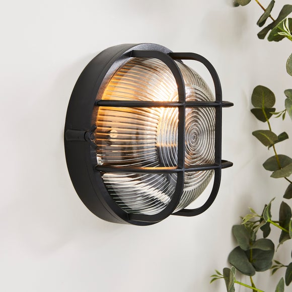 Indoor Outdoor Bulkhead Industrial Wall Light - image 1