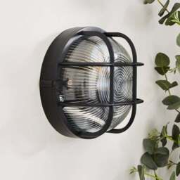 Indoor Outdoor Bulkhead Industrial Wall Light - thumbnail 2