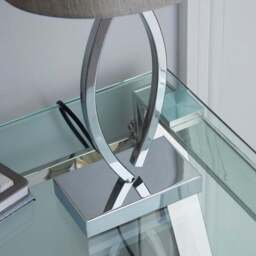 Como Chrome Table Lamp - thumbnail 3