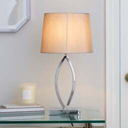 Como Chrome Table Lamp - thumbnail 1