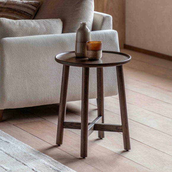 Kalia Side Table, Oak Effect - image 1