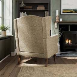 Charnwood Blended Chenille Grande Armchair - thumbnail 2