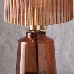 Pacific Lifestyle Zandra Retro Ribbed Table Lamp - thumbnail 4