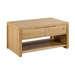 Curve Coffee Table, Oak - thumbnail 2