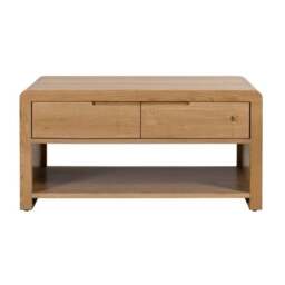 Curve Coffee Table, Oak - thumbnail 4