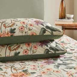 Wylder Nature Wallflower Reversible Duvet Cover and Pillowcase Set - thumbnail 3