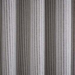 Churchgate Herringbone Stripe Eyelet Curtains - thumbnail 3
