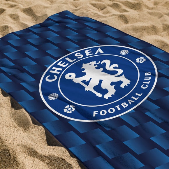 Chelsea Geometric 100% Cotton Towel - image 1