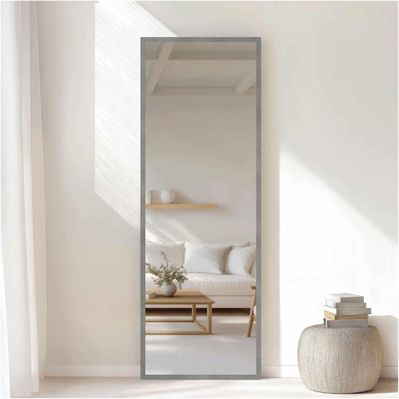 Nielsen Star Brushed Rectangle Full Length Wall Mirror - image 1