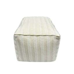 Striped Bean Bag Pouffe - thumbnail 5