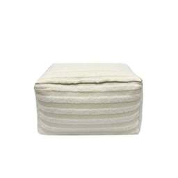Striped Bean Bag Pouffe - thumbnail 3