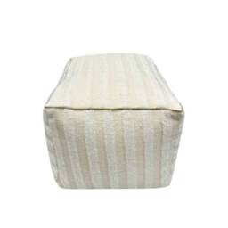 Striped Bean Bag Pouffe - thumbnail 6