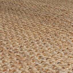 Chunky Jute Woven Rug - thumbnail 2