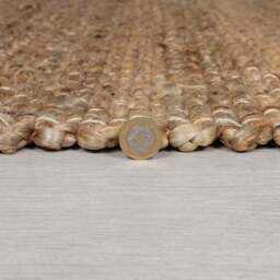 Chunky Jute Woven Rug - thumbnail 4