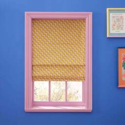 Sophie Robinson Wiggle Dot Diagonal Stripe Blackout Roman Blind - thumbnail 2