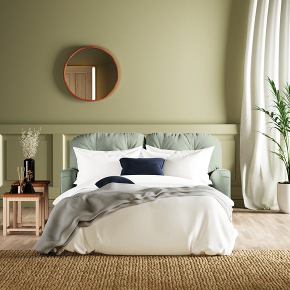 Martha Vintage Velvet 2 Seater Sofa Bed - image 1