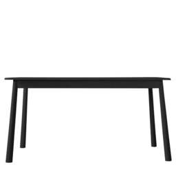 Winona 6 Seater Dining Table, Black Oak