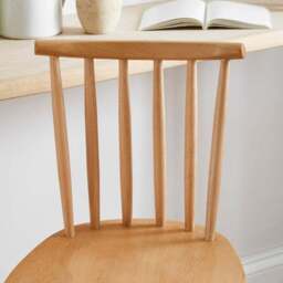 Harvey Bar Stool, Beech Wood - thumbnail 2