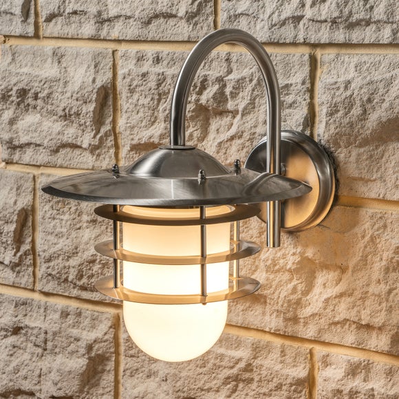 Centauri Opaque Glass Outdoor Wall Light - image 1