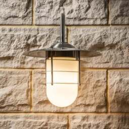Centauri Opaque Glass Outdoor Wall Light - thumbnail 2
