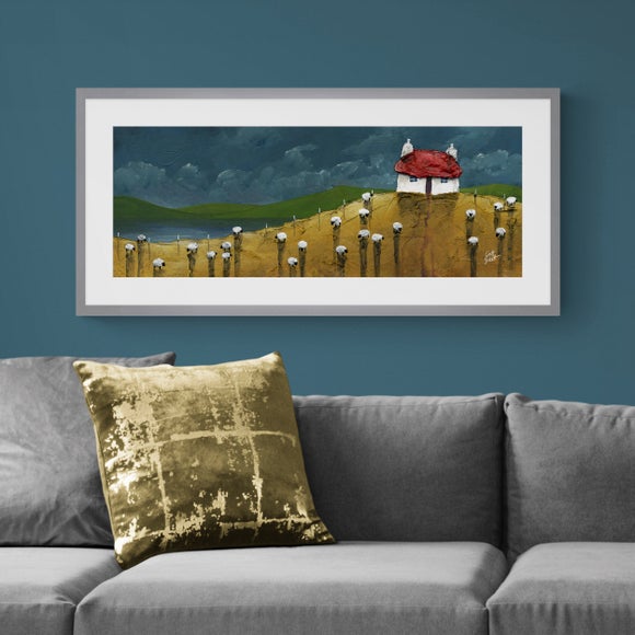 Mustard Croft by Geoff Beckett Framed Print - image 1