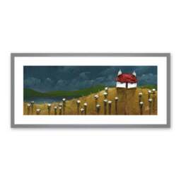 Mustard Croft by Geoff Beckett Framed Print - thumbnail 2