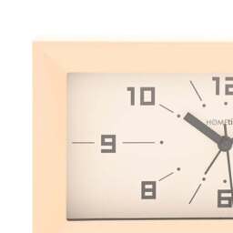 Hometime Rectangle Analogue Alarm Clock - thumbnail 3