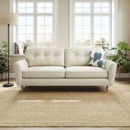 Sven Chunky Chenille 4 Seater Sofa - thumbnail 1