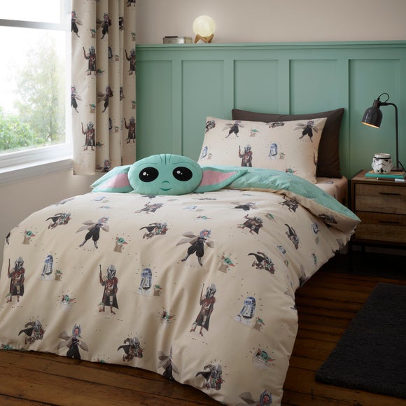 Star Wars The Mandalorian Duvet Cover and Pillowcase Set - image 1