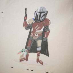 Star Wars The Mandalorian Duvet Cover and Pillowcase Set - thumbnail 6