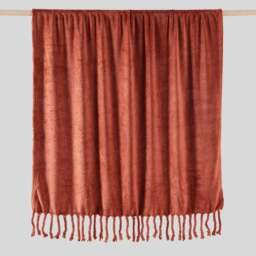 Tassel Throw Blanket 130cm x 170cm - thumbnail 3