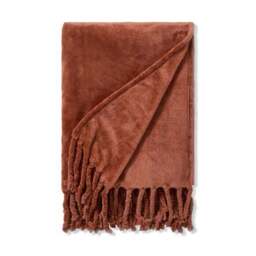 Tassel Throw Blanket 130cm x 170cm - thumbnail 4