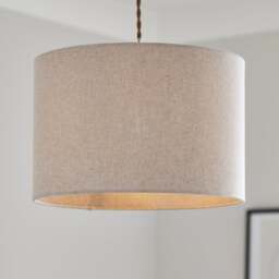 Luna Drum Lamp Shade - thumbnail 1