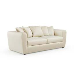 Blake Curved Arm Opulent Velvet 3 Seater Sofa - thumbnail 5