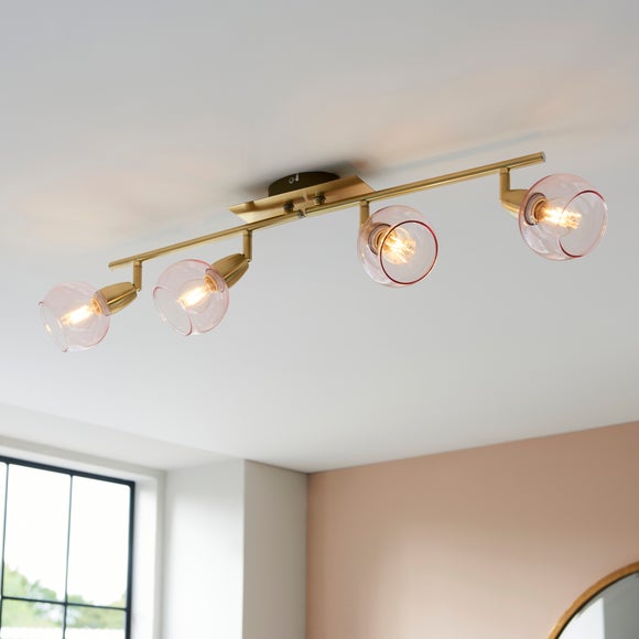 Tia 4 Light Semi Flush Spotlight Bar - image 1
