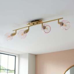 Tia 4 Light Semi Flush Spotlight Bar - thumbnail 2