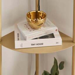 Jakob Corner Shelved Floor Lamp - thumbnail 3