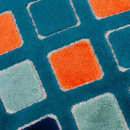 Furn. Metro Diamond Velvet Rectangle Cushion - thumbnail 2