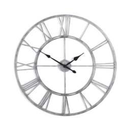 Chrome Skeleton Indoor Outdoor Wall Clock - thumbnail 5