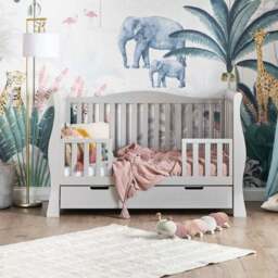 Obaby Stamford Luxe Cot Bed Pine - thumbnail 2