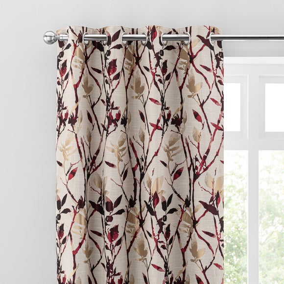 Zen Jacquard Eyelet Curtains - image 1