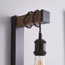 Fulton Plug In Wall Light with Shelf - thumbnail 4