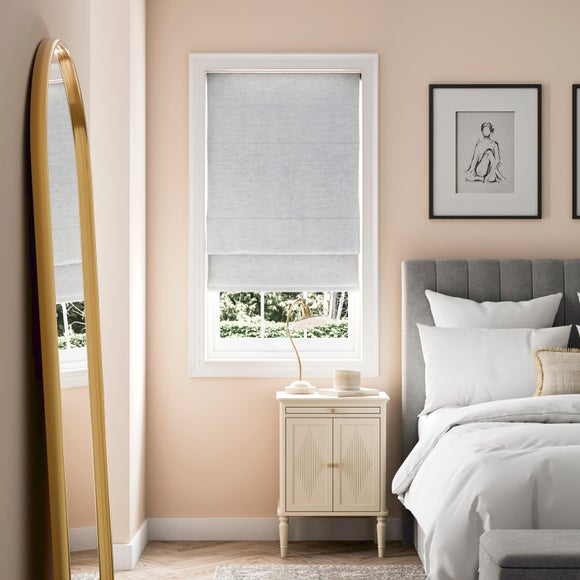 Genoa Chenille Easy Chain Blackout Roman Blind - image 1